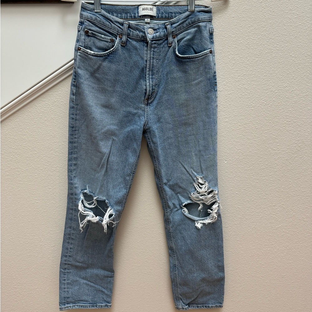 Agolde Wilder Distressed Jeans